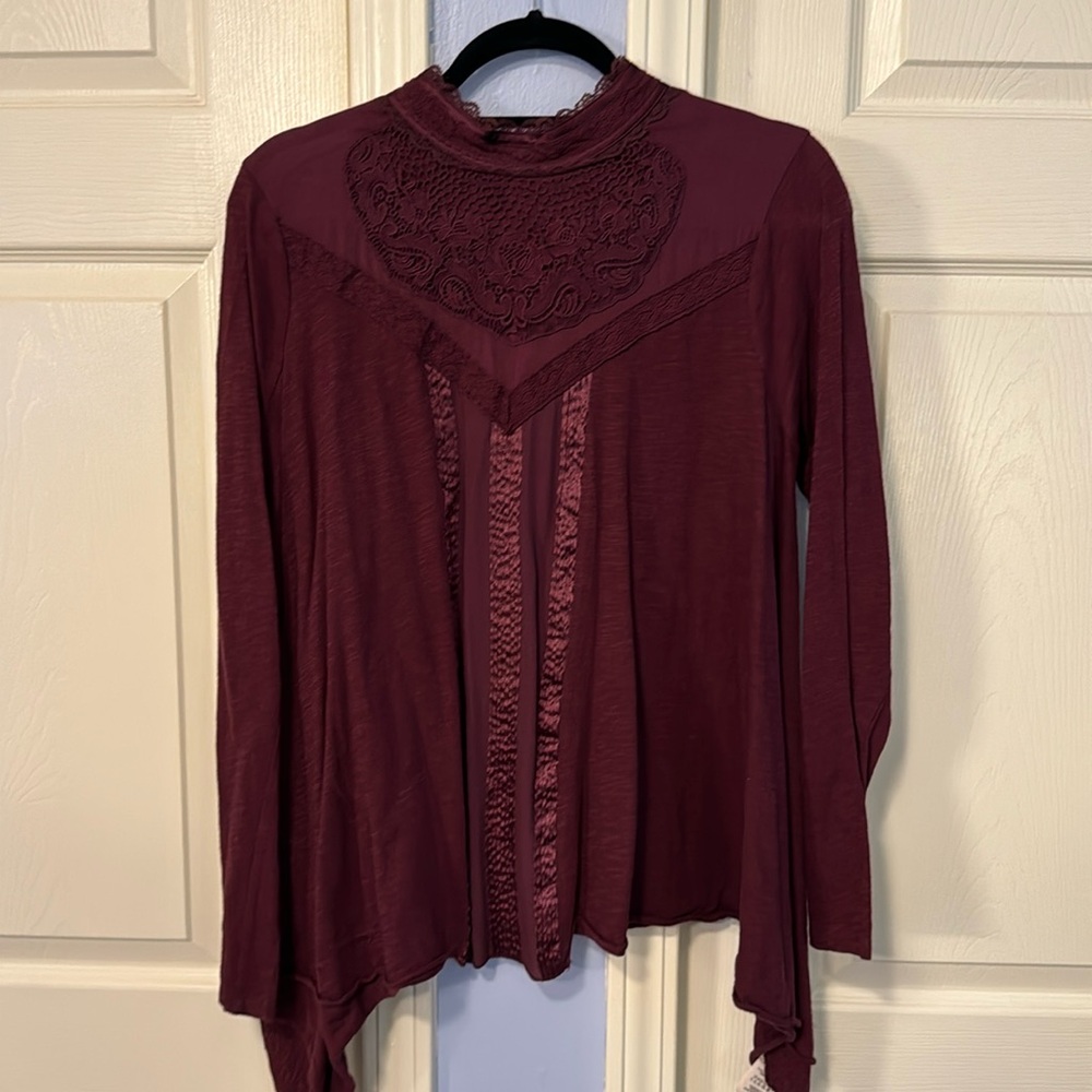Free People Wine Top